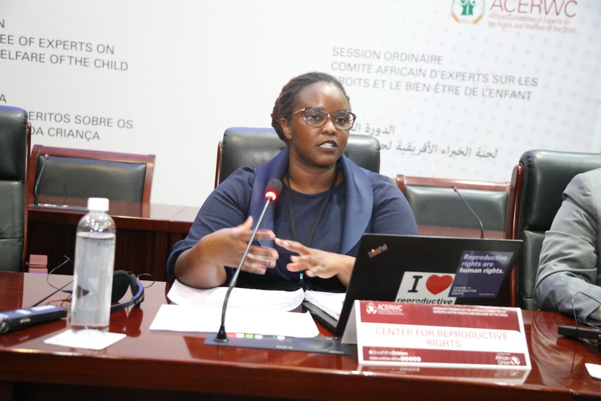 acerwc's tweet photo. Day of General Discussion on the Protection of Children from Drug Use:

Panel III – Adequacy of the existing protective rights against substance use: a review of the effectiveness of international and regional frameworks.

@ReproRights #ACERWC41 https://t.co/yiY26om7gC