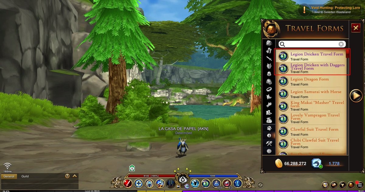 #LegionDrickenWithDaggersTravelForm
#LegionDrickenTravelForm
I finally dropped the two travel forms at the ElfosBR clan event that happened yesterday, thanks for the invitation friends.
#AQ3D