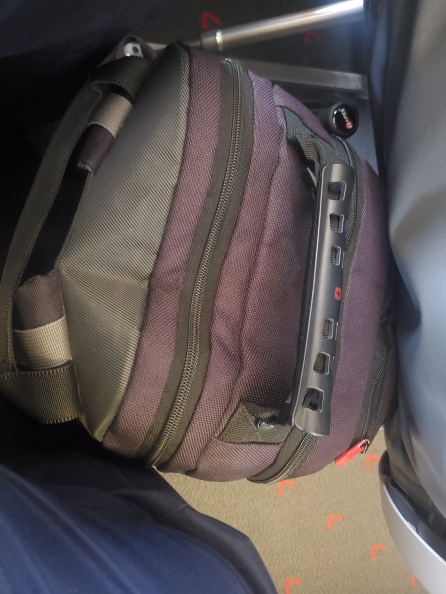 Mark_Stringer's tweet photo. @Ryanair paid extra overhead bag. Only bag I've brought with me. Apparently I'm not allowed to put it in an overhead locker. It has medical equipment in it I'd rather didn't get trodden on. I always obey the rules. I feel I've been screwed. 16:20 today Stansted to Thessaloniki https://t.co/F2XmpTUWOx