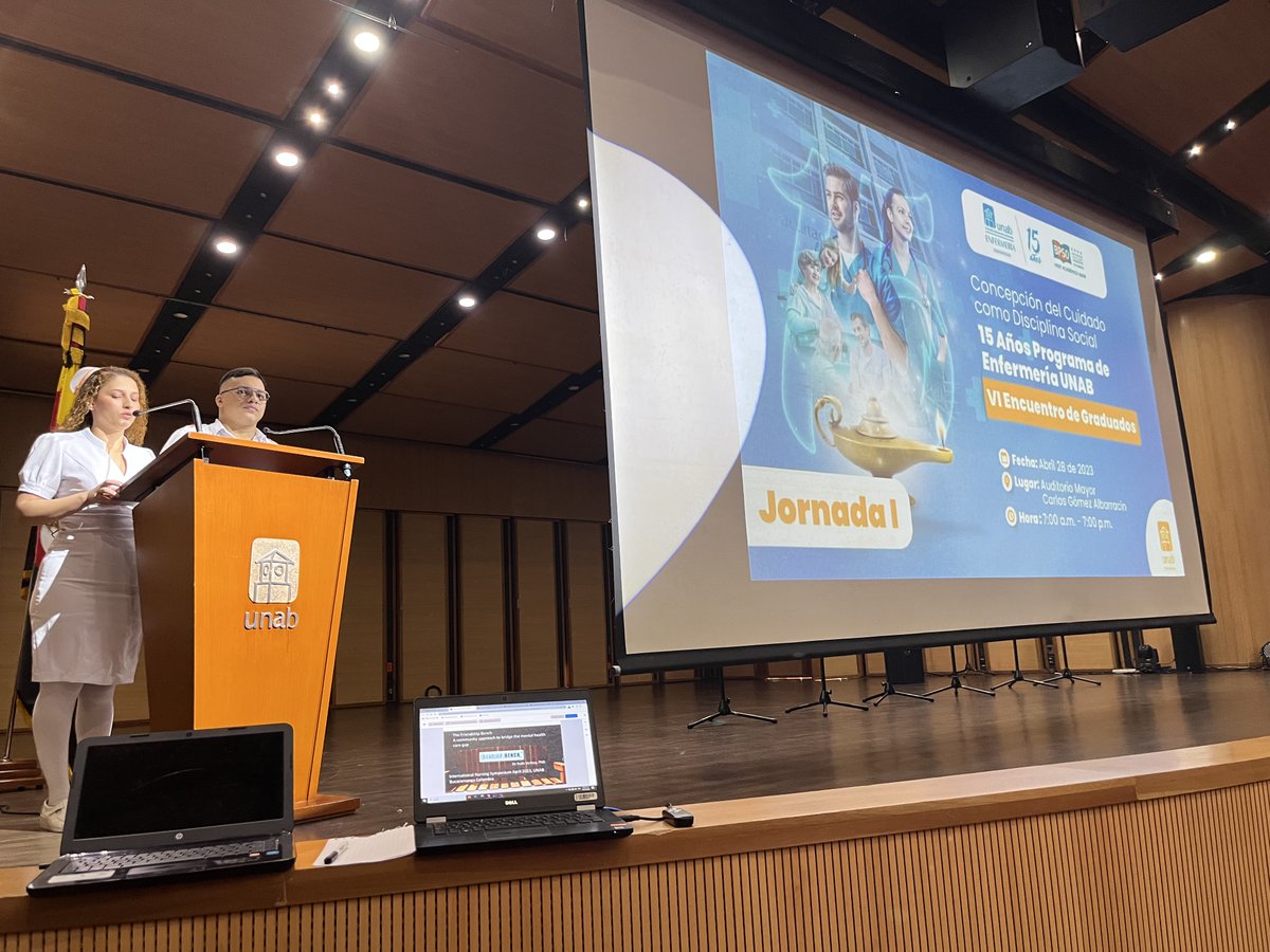 What a wonderful experience to have been at the 15th anniversary of the nursing school of #UNAB #UniversidadAutonomaDeBucaramanga #Colombia
Adelante #BanquilloAmigable <a href="/friendshipbench/">Friendship Bench</a>