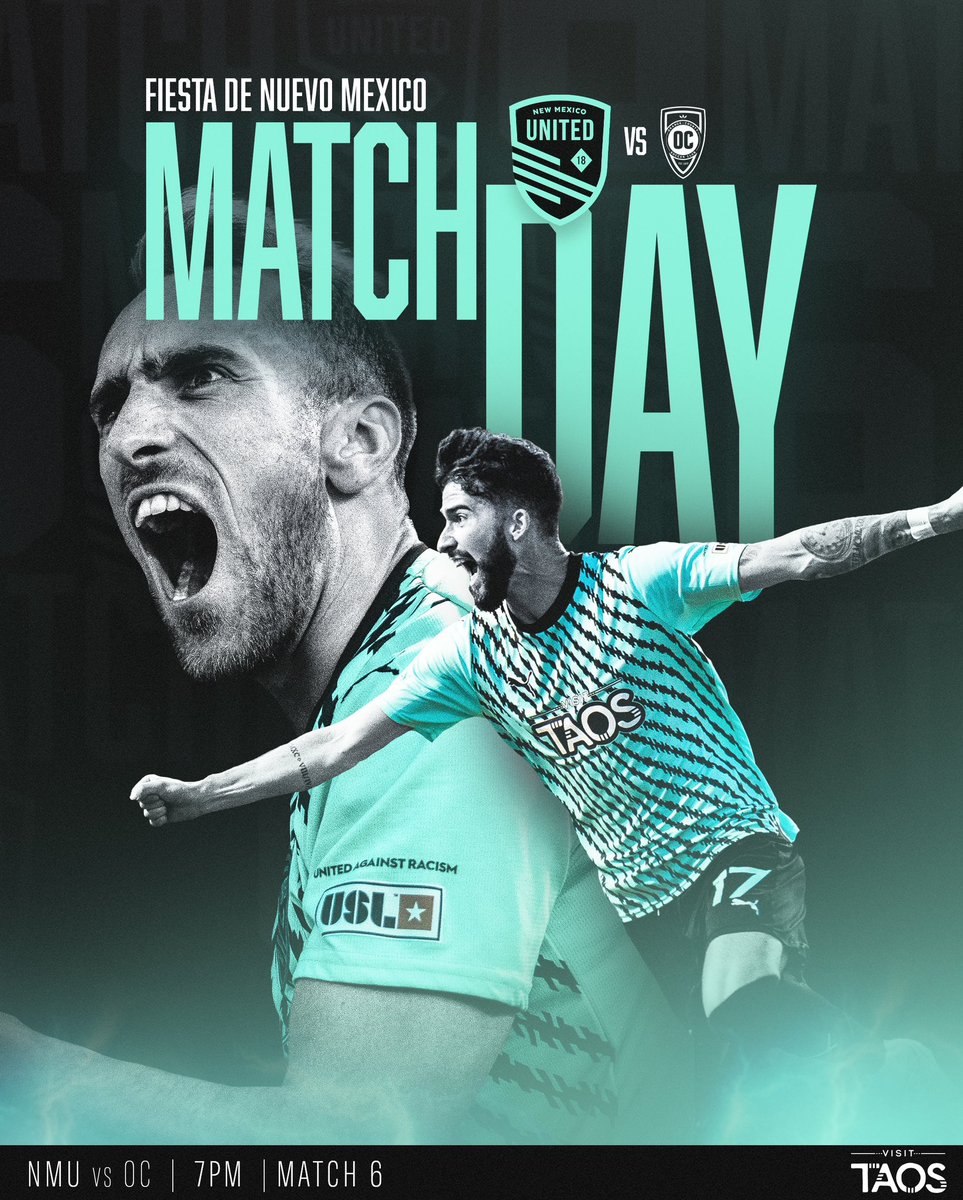 Back in turquoise and ready to defend our fortress during our Fiesta de Nuevo Mexico night 🎉 Get to The Lab early to embrace New Mexican culture through art, music and much more! 

#SomosUnidos | <a href="/VisitTaos_NM/">Visit Taos</a>