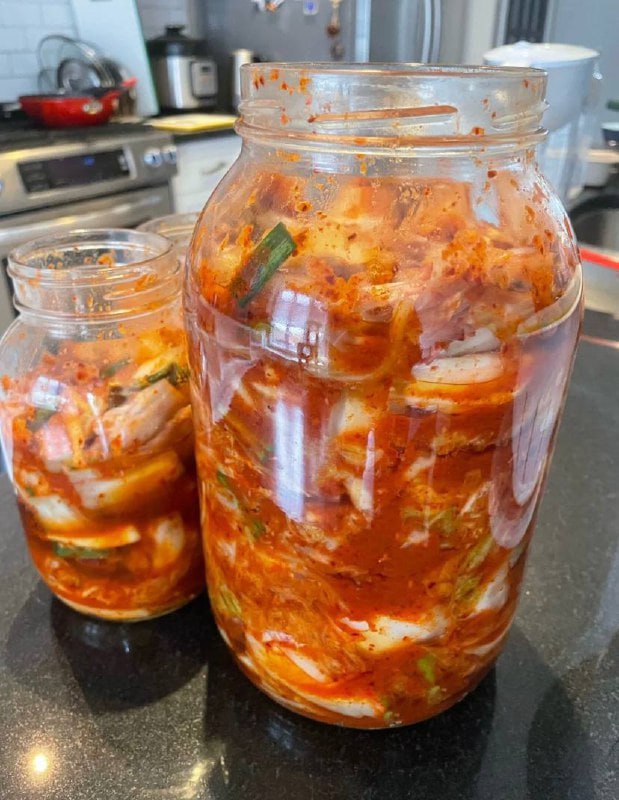 Traswiv's tweet photo. Kimchi from a distant Korean mother, I am the happiest daughter in the world https://t.co/8w6aYULXNT