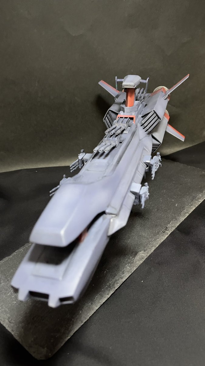 yasshiss's tweet photo. #伝説巨人イデオン
#イデオン
#ムサッシ

フルスクラッチ宇宙戦艦ムサッシ完成しました https://t.co/ruImK0bdj3
