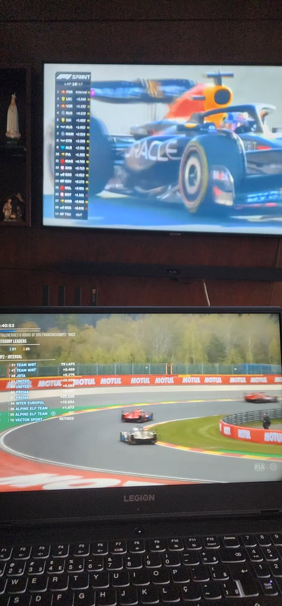 ochackal's tweet photo. Tudo em todo lugar ao mesmo tempo @F1 @BandTV #F1naBand #BakuGP @FIAWEC #fiawec #wecbrasil https://t.co/mb9DT7iuTf