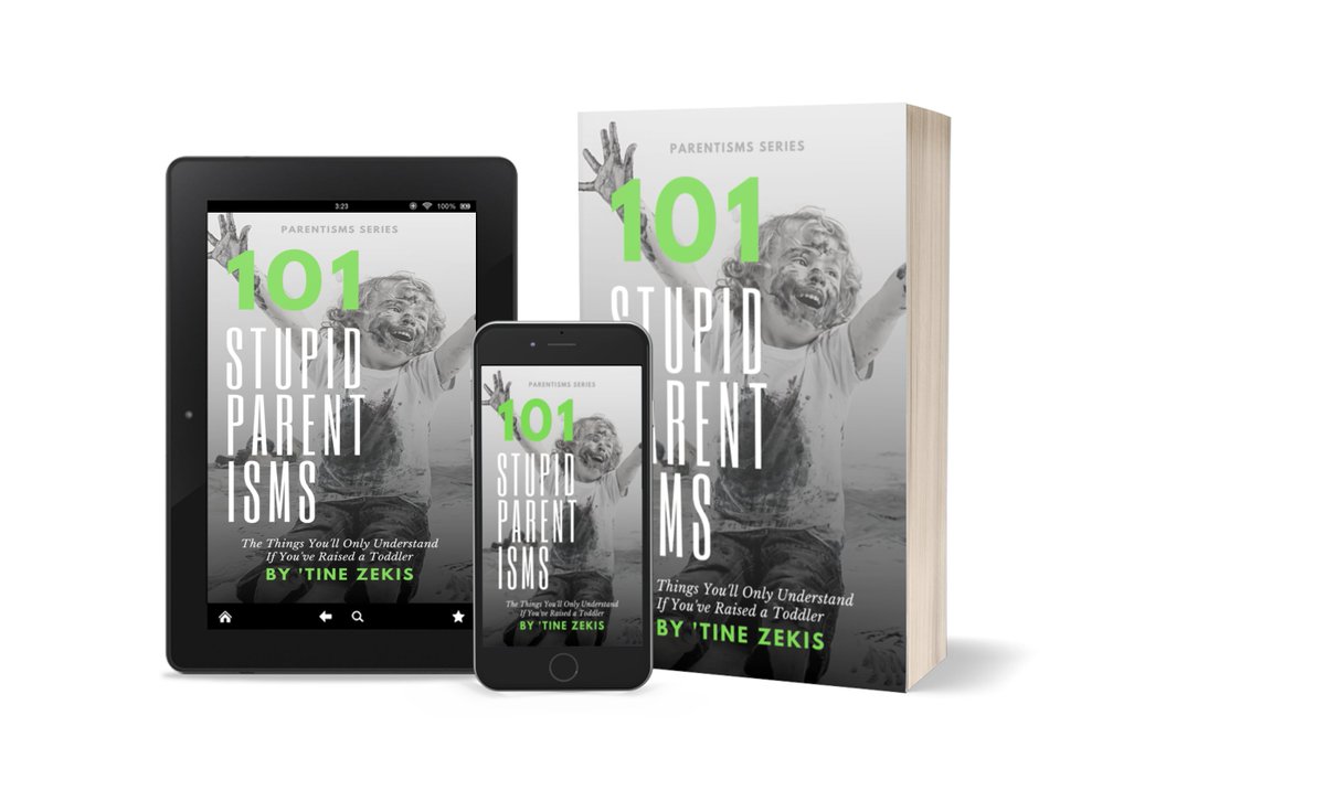 I published my first full-content book! 101 Stupid Parentisms: The Things You’ll Only Understand If You’ve Raised a Toddler

I would greatly appreciate your purchase and review on Amazon.

Paperback: amazon.com/dp/B0C2RRQGFT/…
eBook: amazon.com/101-Stupid-Par…

Thanks for your support!