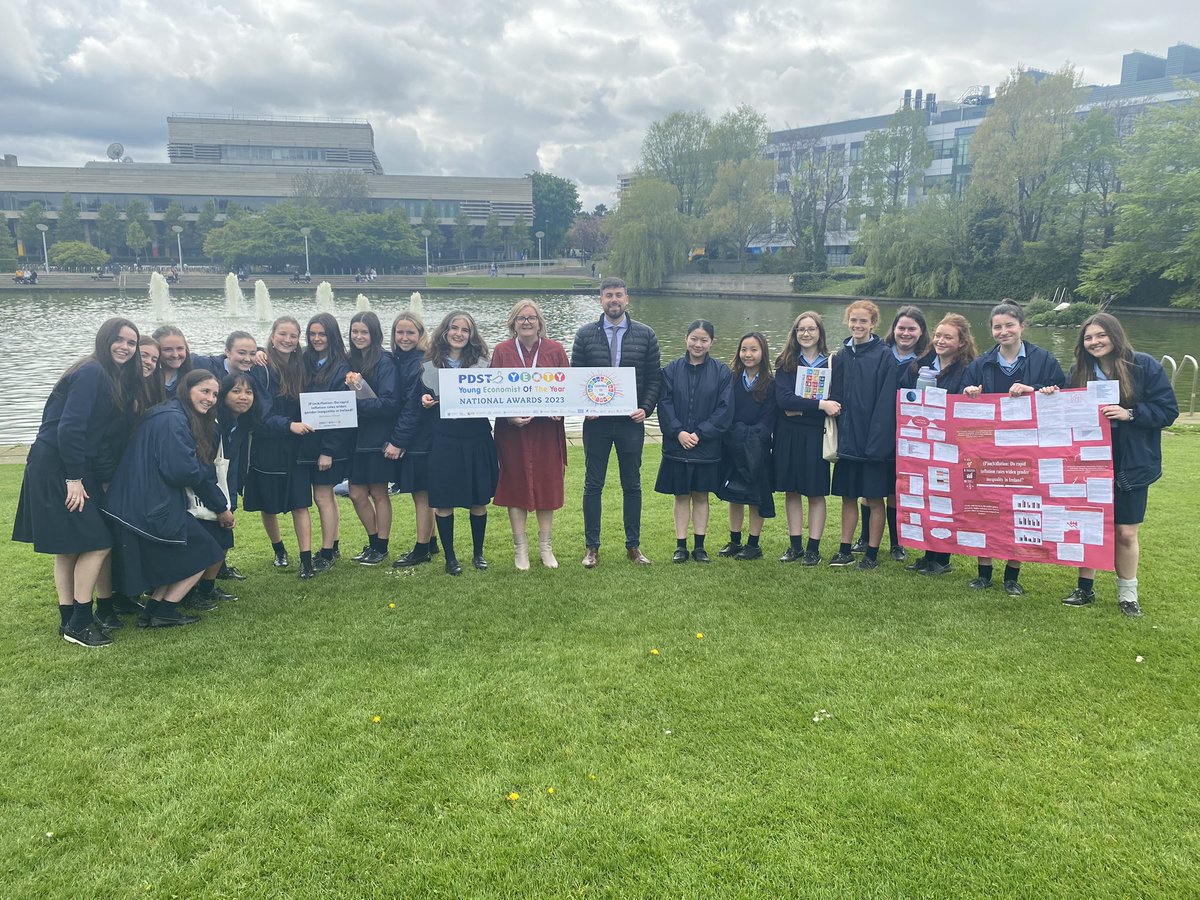 Rachel Farrell (@econrachel) on Twitter photo Well done to Holly Hewson <a href="/RathdownSchool/">Rathdown School</a> for wining the <a href="/Economics_UL/">Economics Department UL</a> “Inclusion in
Economics Award” <a href="/PDST_YEOTY/">PDST YEOTY</a>. The O’Reilly Hall <a href="/ucddublin/">University College Dublin</a> has been a great venue. In true Eurovision style, the awards event will be hosted by University of Limerick in 2024 <a href="/stephenkinsella/">Stephen Kinsella</a> Well done to Holly Hewson <a href="/RathdownSchool/">Rathdown School</a> for wining the <a href="/Economics_UL/">Economics Department UL</a> “Inclusion in
Economics Award” <a href="/PDST_YEOTY/">PDST YEOTY</a>. The O’Reilly Hall <a href="/ucddublin/">University College Dublin</a> has been a great venue. In true Eurovision style, the awards event will be hosted by University of Limerick in 2024 <a href="/stephenkinsella/">Stephen Kinsella</a>