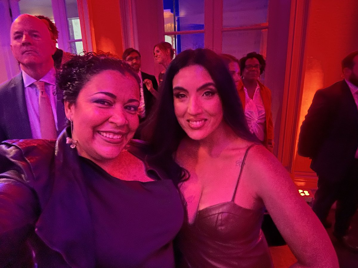 lizlebron1's tweet photo. It was a joy to have @votolatino co-founder &amp; board member @rosariodawson, @giselefetterman, @PressSec &amp; @JohnQABC join us at the our Voices event #WHCD last night. Thank you for supporting our work! https://t.co/xJd9bcQyjR