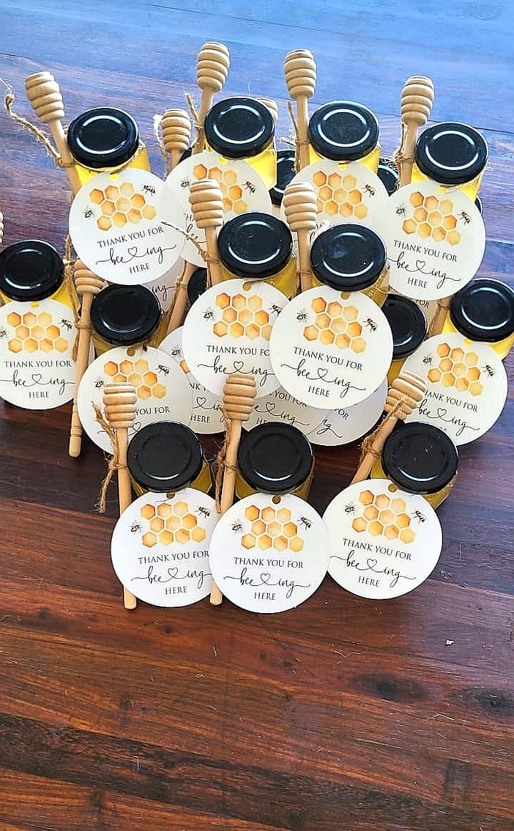 Absolutely love how these custom labels for a baby shower came out!😍😍