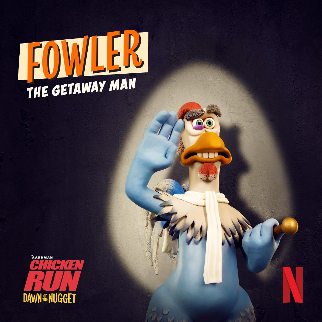 Netflix ha hecho la segunda parte de Chicken Run y ha lanzado ya los posters de los protagonistas.
Yo soy muy fan de la peli original que ya tiene 23!! años. En españa se llamó Evasión en la granja y en latam le pusieron el maravilloso título de POLLITOS EN FUGA.