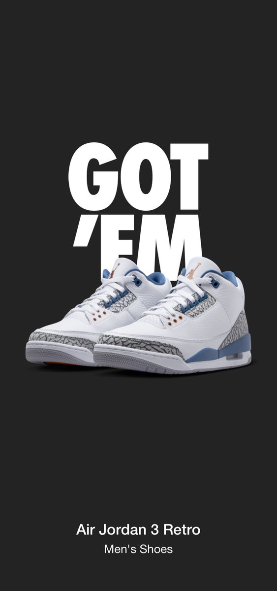 ultimatehusler's tweet image. #SNKRAPP #AJ3 snkrs.sng.link/Aoihh/9p4r/r_6…