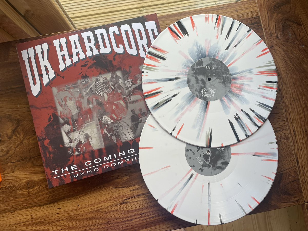 UKHC Comp shipping now. Records come with a poster and 24 page lyric insert. 

thecomingstrife.com