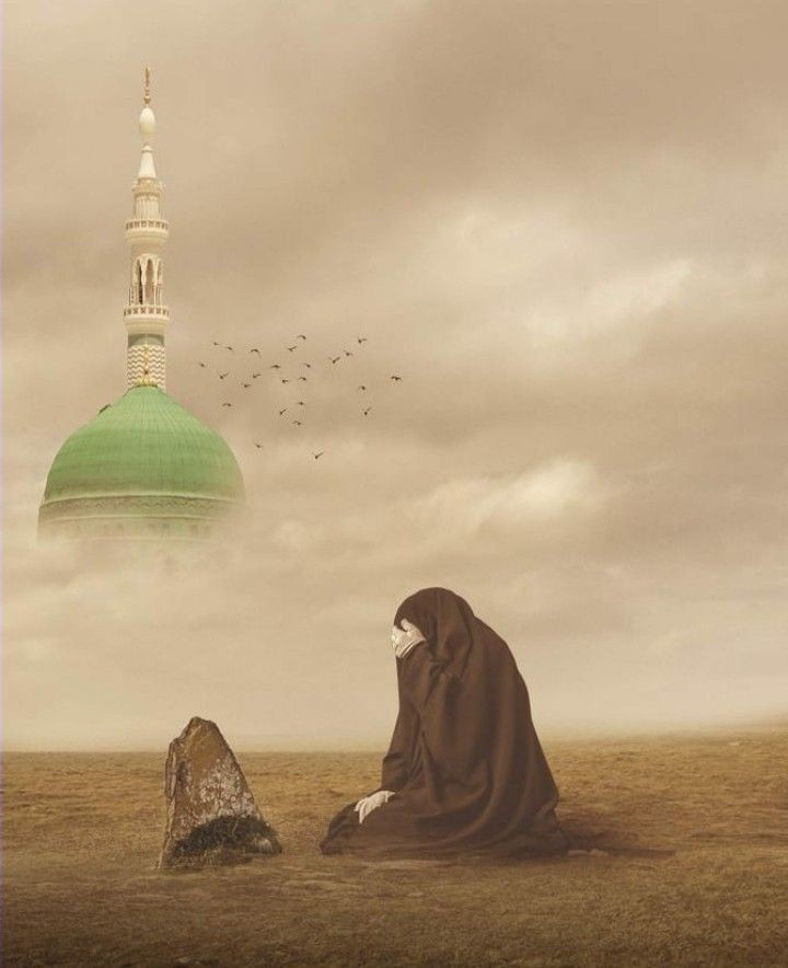 h__mirza's tweet photo. Behind the beautiful green dome of the King of heaven in Medina,
there is a destroyed grave of his princess in the lap of Baqi,still deprived of her rights,So alone!
So sorrowful! No mourners r allowed to visit nor one can shed a tear of sympathy for her beside it.
#RebuildBaqi https://t.co/8D7DHF8Rub