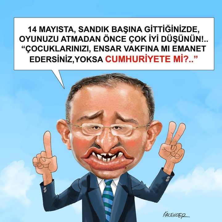 Değerli çizer Kalender yine alkışı haketmiş...