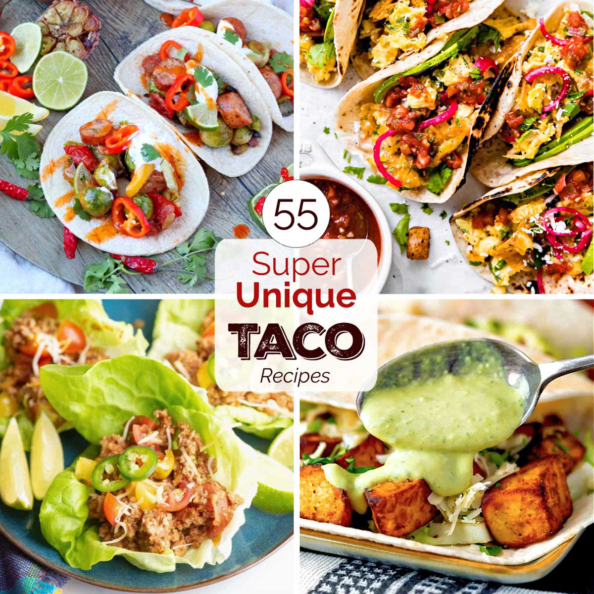 These truly Unique Taco recipes guarantee your taco night will never be boring again! Unexpected, creative, and deliciously DIFFERENT! twohealthykitchens.com/unique-tacos-r… via <a href="/twohealthykitch/">Two Healthy Kitchens</a>