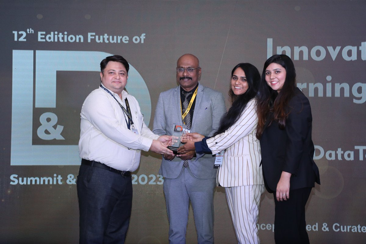 thedatatechlabs's tweet photo. We are thrilled to announce that our company has been awarded the Innovation in Learning Awards for the year 2022-23 by @ubsforums. 
We are committed to continuing our journey towards innovation and excellence in learning
#TheDataTechLabs #TDTL #InnovationInLearning https://t.co/PlgvHwfmcI