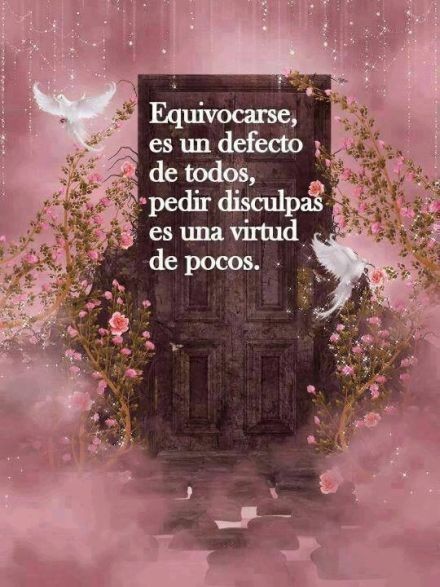 Y tú eres de los que te disculpas ?