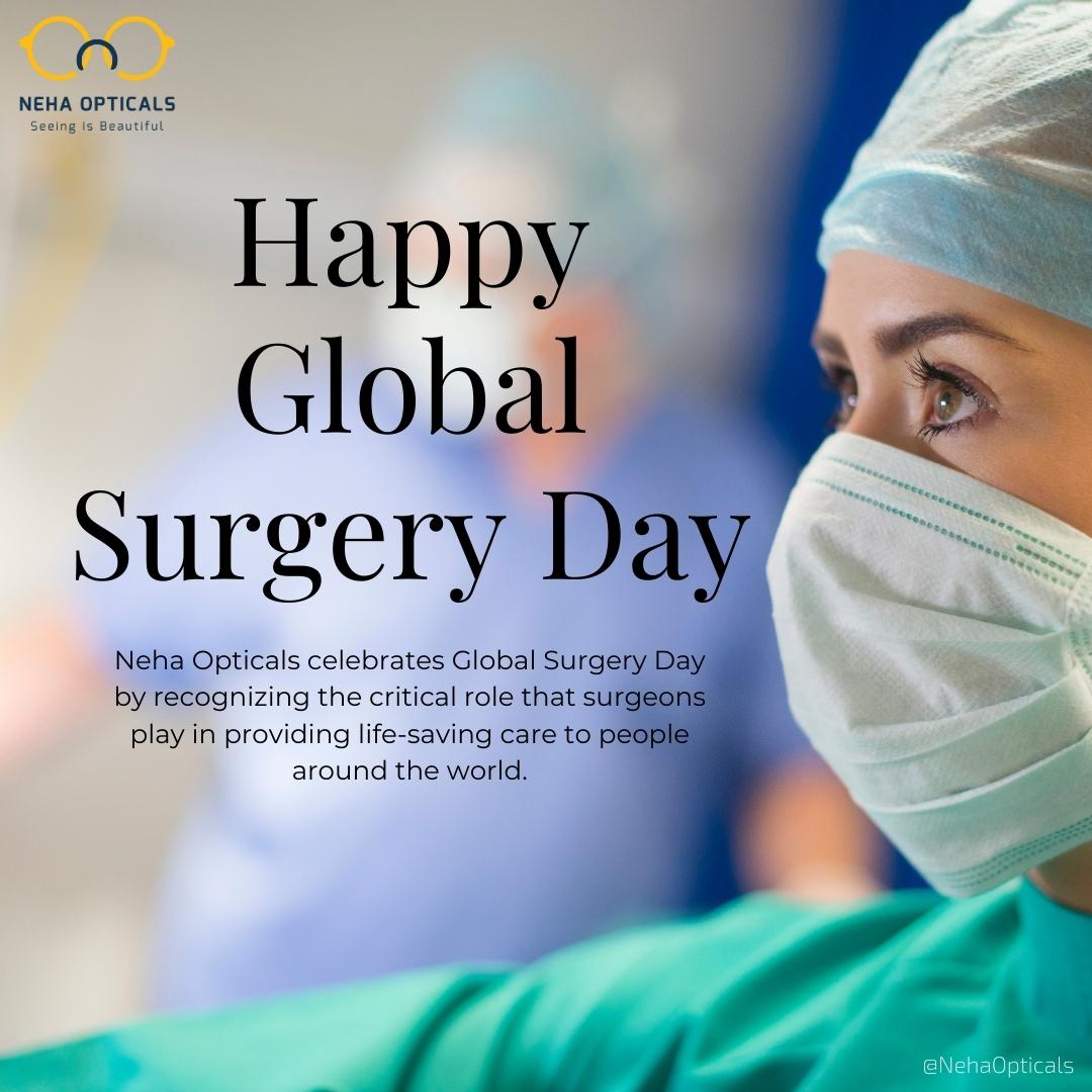 nehaopticals_Bn's tweet image. Neha Opticals celebrates Global Surgery Day by recognizing the critical role that surgeons play in providing life-saving care to people around the world.

 #comfortfit, #Nehaopticals, #Nehaopticalsbangalore, #opticalstores, #eyewear, #HappyGlobalSurgeryDay, #GlobalSurgeryDay