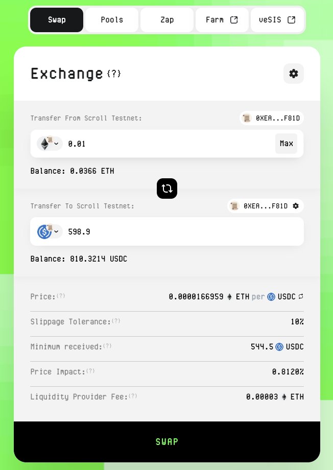 0xbrokinho's tweet photo. ▶️ Symbiosis

Go intéragir avec @symbiosis_fi

🔻 Fais des Swap : choisis bien les tokens Scroll, il ya une icone 📜 pour les reconnaitre : https://t.co/Z3Mb4ZLsW3

🔻Ajoute de la liquidité : https://t.co/UR8yqNolbI https://t.co/fqvkgzODlY