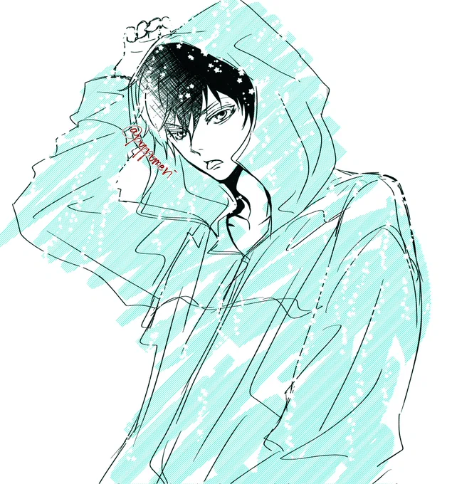 #なんだって良い黒髪のうちの子を載せるチャンスだ  黒髪男子は正義☆