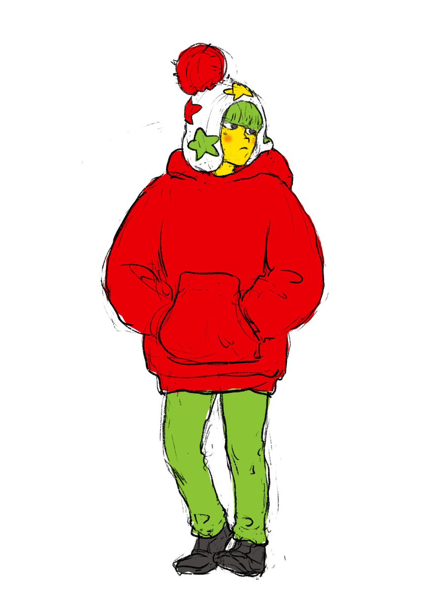 最近少ないな。  #今月描いた絵を晒そう