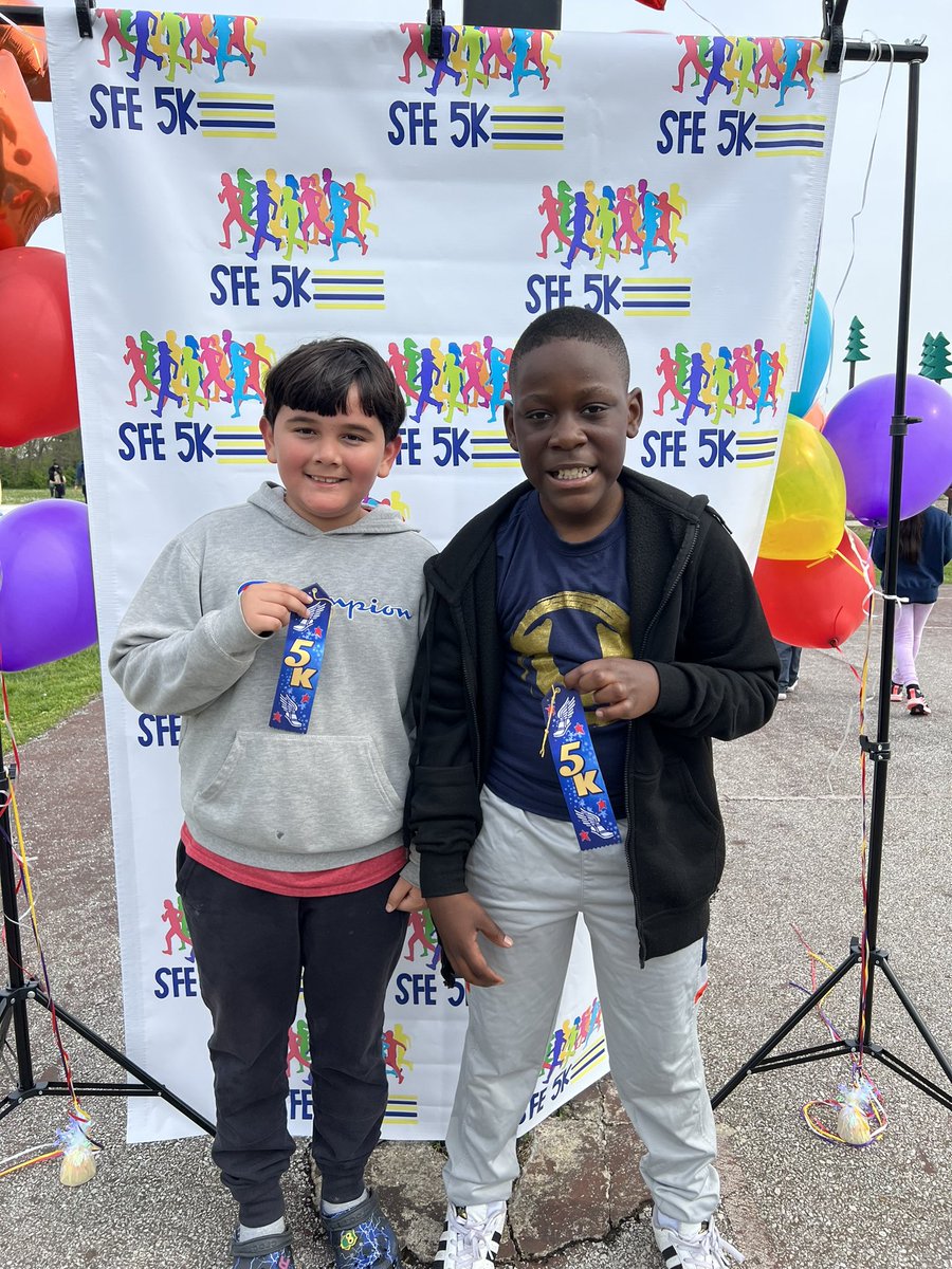 Proud of these #room15fam students that finished the #sfe5k! 👏🏼🏅