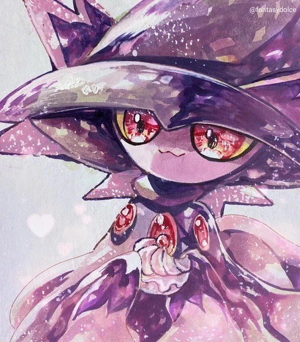 ムウマージ・Mismagius(過去絵) #ムウマージの日