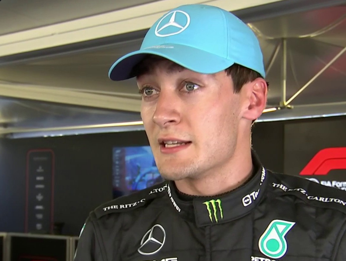 blog_formula1's tweet photo. RUSSELL: "Não vou me segurar só porque ele (Verstappen) está liderando o campeonato" https://t.co/krX351tZKg
