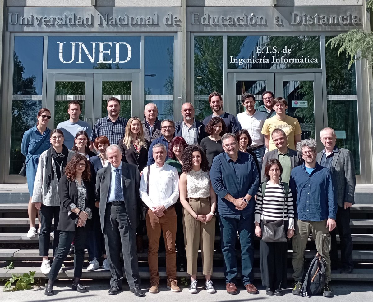 LTTA IN Madrid 16-22/04/2023 #project  #UNED EHYET - CETL Upatras #UPATRAS Department of Education and Social Work, University of Patras #erasmus #training #adaptiveteacher #digitalskills #steam #virtual #education.