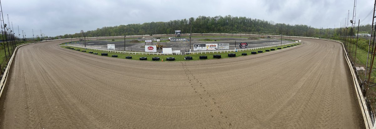 TylerVHarris's tweet photo. We have no choice but to cancel tonight's event. Overnight rains plus persistent light rain have made the speedway too saturated to continue. We had every intention of getting tonight's race in.

We'll try this again next week on Saturday, May 6th! Visit https://t.co/LUqwx0ndzq. https://t.co/bxz2ds09ay