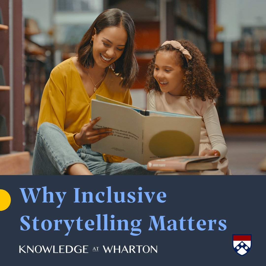 On <a href="/WhartonKnows/">Knowledge at Wharton</a>’ "Leading Diversity at Work" pod, Prof. Stephanie Creary, former VP of Multicultural Audience Engagement at Walt Disney Studios @jacromm, and former Head of Global Diversity &amp; Belonging at Airbnb <a href="/Prof_Meli/">Melissa Thomas-Hunt</a> discuss inclusive storytelling: whr.tn/3ArRdOW