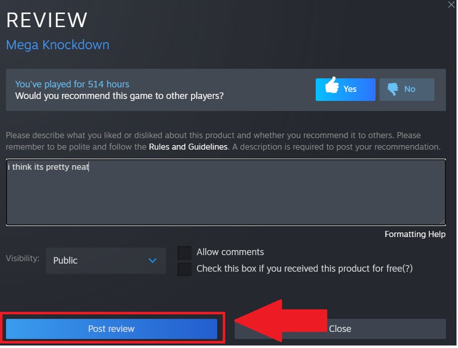 MegaKnockdown's tweet photo. ✍️Did you know that fewer than 5% of players review the games they buy, but 90% read reviews when they make a purchase?
💡Platforms like Steam use review metrics to decide which games to promote. #SupportYourIndies and write a review of your favourite game today! https://t.co/qT1YpmTeMs
