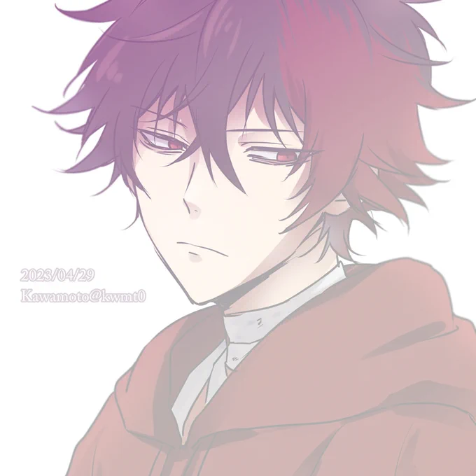 んで、何か描けないかなと描いてみたけど筆がうまく進まなかった……けど一応置いておく 肥前君らくがき