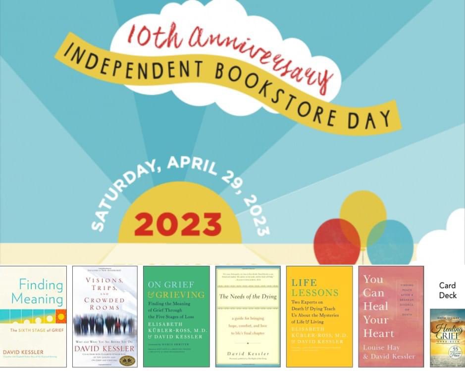 IamDavidKessler's tweet image. #independentbookstoreday2023 is here! Consider buying a book, today from your independent bookstore 
Besides, the one in your neighborhood, here are two that have free shipping this weekend indiebound.org   bookshop.org #griefbooks #griefbookclub #davıdkessler