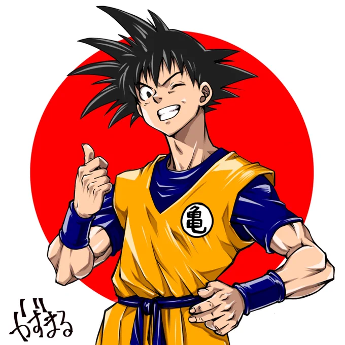 #昭和の日だから昭和のキャラクター貼る  うる覚え孫悟空 うる覚えケンシロウ ばっふぁろーまん はまーん様 …たぶん昭和のキャラのはず!(*'Д`)