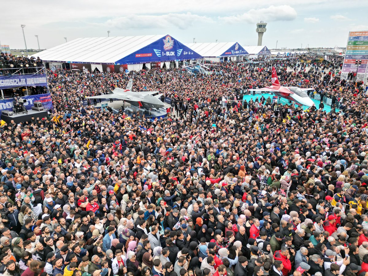 Milletimiz 7'den 70'e #MilliTeknolojiHamlesi'ne sahip çıktı. 🌍🇹🇷

#TEKNOFEST2023 🚀