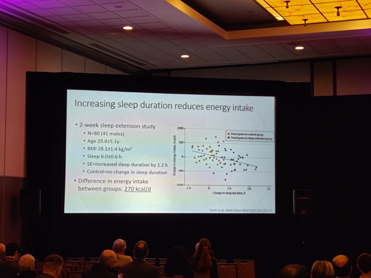 MilanNigam2's tweet photo. *Fantastic* state of the art by @MPStOngePhD at the #CSSSleep2023 on the relationship between poor sleep and poor diets and metabolic derangement! @CanSleepSociety https://t.co/mo8nkGJ1iC