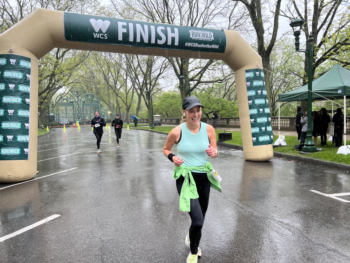 WCSNewsroom's tweet photo. A big 🙏 to all the runners and walkers @BronxZoo #WCSRunForTheWild and congrats to first place runners Tyler Perry of Haverstraw and Kate Tylis of NYC. All for wildlife! https://t.co/yjsHuElzv2