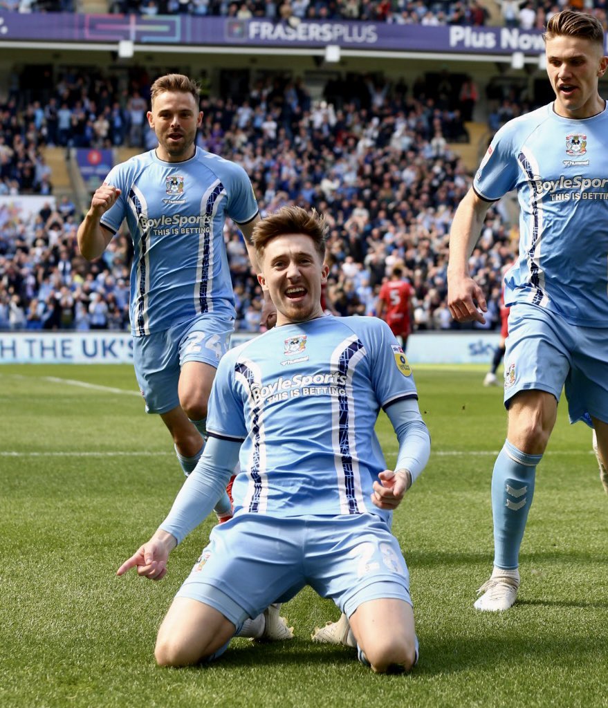 Coventry_City's tweet photo. Sky Blue to the core 💙 https://t.co/qnDH2i5J4X