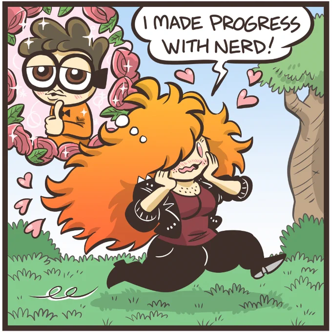 New Nerd and Jock episode on Webtoons! A new challenge appears? Or old perhaps? 