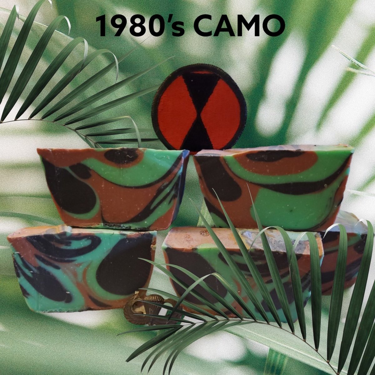 EstatesSoapery's tweet image. Perfect for the hunter or veteran in your life! #camo #smallbatchsoap #purelard #madeinAmerica #1980s #bubbly #cleansing #veteran