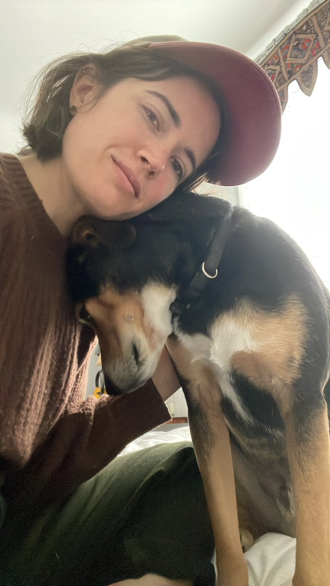 A sweet good morning moment with my best boy. Have a great day y’all ✌🏻