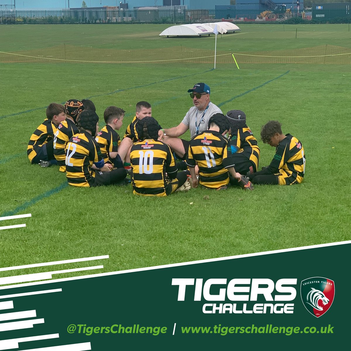 sarafjohn's tweet photo. Awesome first day at @TigersChallenge for @bontrfc U10s. Clean sheet, 3 out of 3 wins 🏉🏉 top of the table. Some awesome rugby played 💛🖤 https://t.co/3cy1k5tsqR