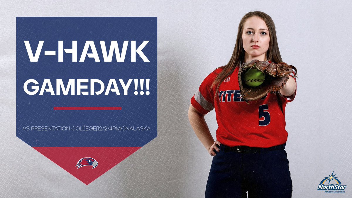 SoftballViterbo's tweet photo. Last home stand of the season!! Taking on Presentation College for 3 today!! Go V-Hawks!!! https://t.co/91tlKm0s5U