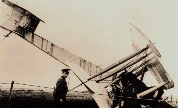 This is Alcock & Brown's biplane in Galway June 15, 1919 after the first transatlantic flight, from St. John's. Don't remember any big centennial celebrations in 2019 but we were pretty busy that summer decapitating statues. #cdnhistory