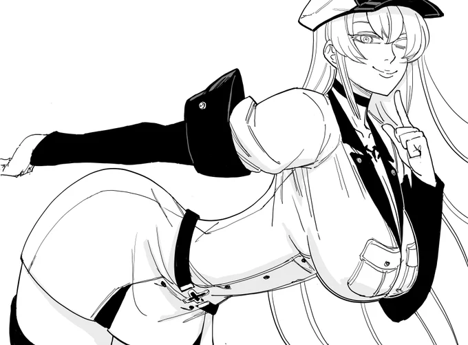 Patreon request: Esdeath appreciation  Stage 1: "I can fix her." Stage 2: "She doesn't need any fixing. She's perfect, just the way she is."