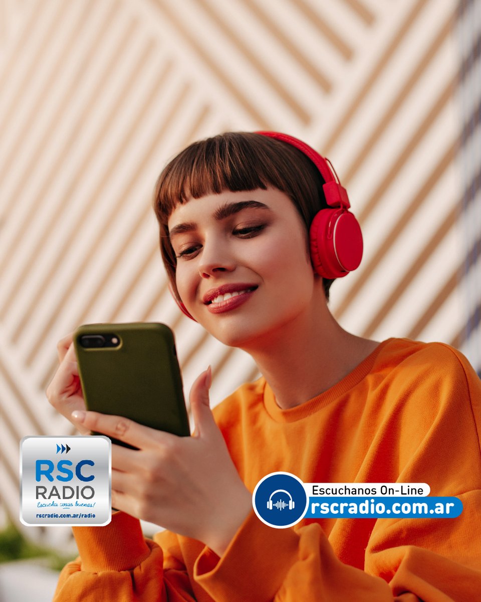 Nueva tecnología, música SIN cortes, sin interferencias, sonido premium, grandes de la música de ayer y de hoy, todos los géneros, 24hs a pleno con vos #tecnología #voces #climas somos la Radio de @rsccomunicativa. Escuchala aquí: bit.ly/2ZHy9eH #escuchacosasbuenas