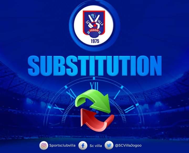 SCVillaJogoo's tweet image. ⏰ 75 | 𝐂𝐇𝐀𝐍𝐆𝐄
 Double substitutions
 
Kiwanuka and Musana | 𝐎𝐍 |
Mutyaba and Bbaale | 𝐎𝐅𝐅 |

SC Villa 1-0 Vipers 

#SCVILVIP | #SCVUpdates | #UPLLIVE