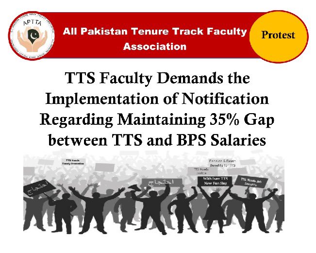 Noman_Khan1010's tweet photo. Respected @CMShehbaz, @MaryamNSharif, @betterpakistan, @RTanveerPMLN, &amp; @1964atta, plz direct @hecpkofficial &amp; @MAhmedhec to #ImplementPM_ApprovedTTS_SalaryNotification (attached) in true spirit.
#LinkTTS_AnnualSalaryIncreaseWithBudget
#ReviseHJRS_Policy
#EnsureTTS_JobSecurity https://t.co/ylkD7sEMAa