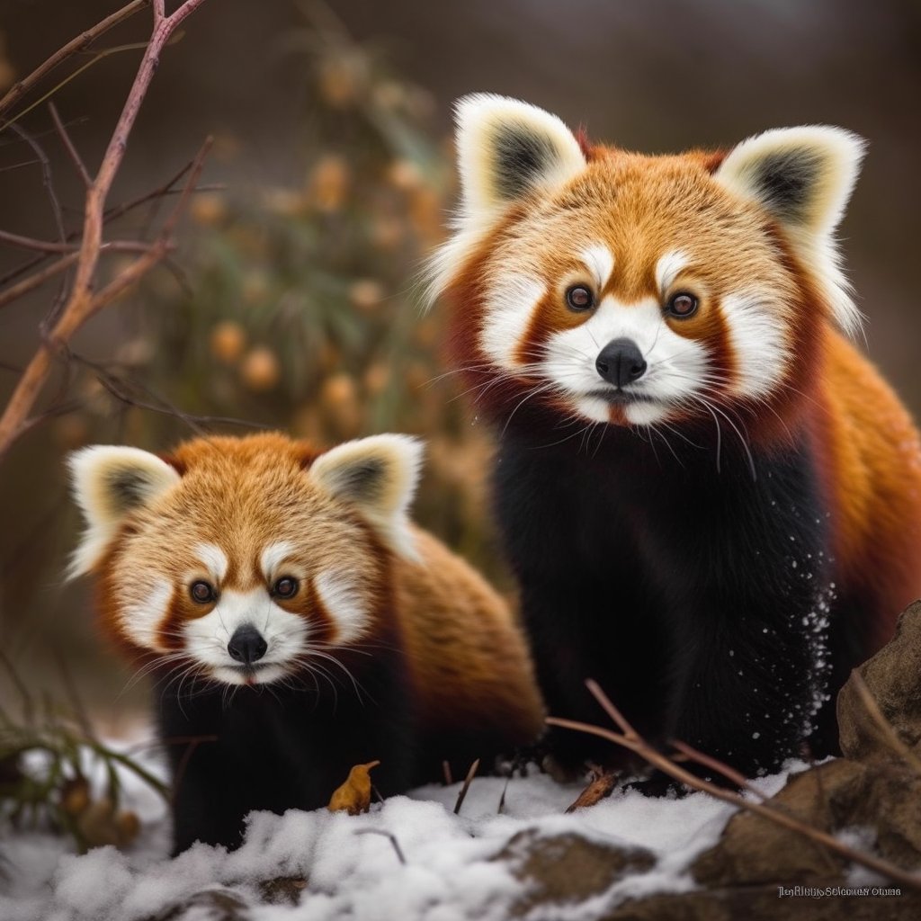 DrunkHarryT's tweet photo. In the early 1800s Red Pandas were originally classified as part of the raccoon family; however later DNA analysis suggests that they might belong in the bear family.

[https://t.co/shXCulKnv5] https://t.co/KqwwxiRE4Z