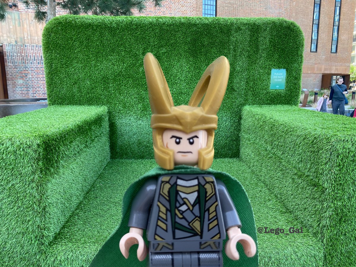 lego_gal's tweet photo. Midgardians- I have found a suitable throne in Battersea! @Loki_Lego https://t.co/NOXMizX6oe